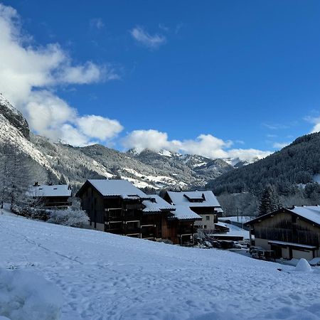 Appartement Cosy Proche Chatel Portes Du Soleil - Linge Inclus Abondance Exterior foto