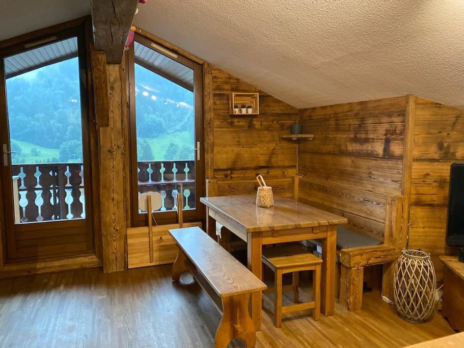Appartement Cosy Proche Chatel Portes Du Soleil - Linge Inclus Abondance Exterior foto